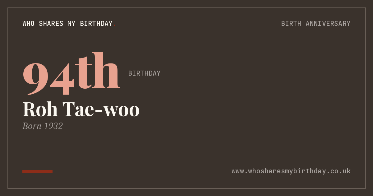 Roh Tae-woo