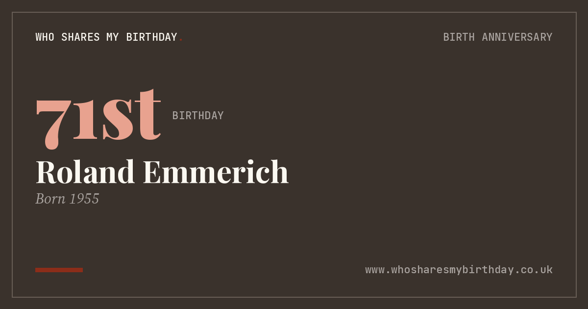 Roland Emmerich