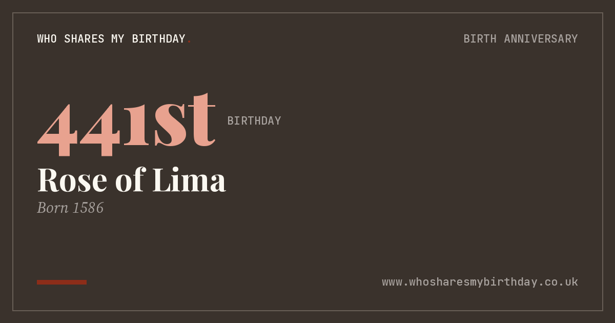 Rose of Lima