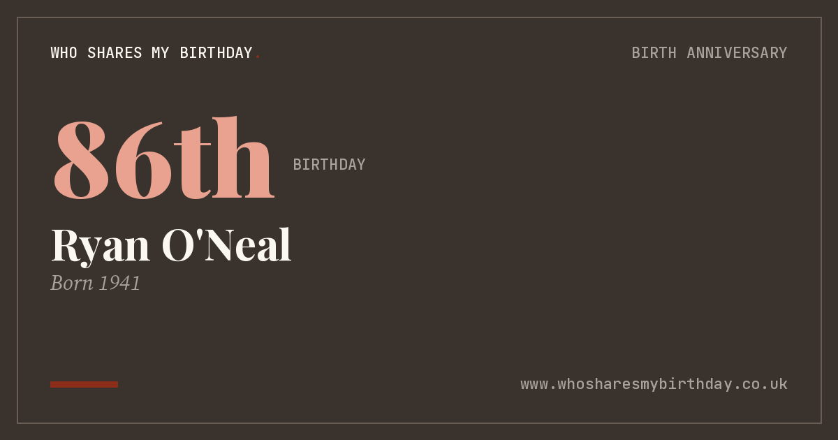 Ryan O'Neal