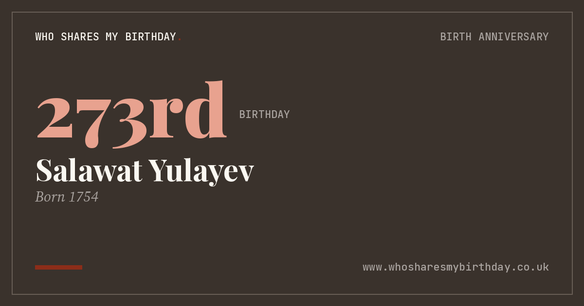 Salawat Yulayev