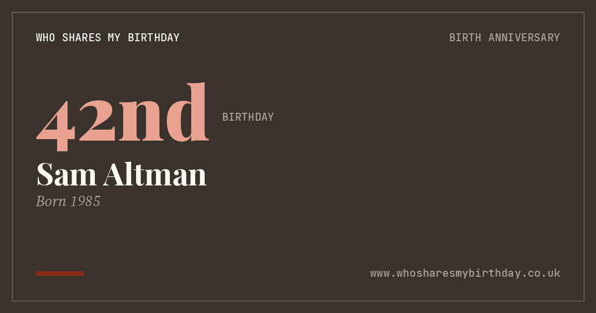 Sam Altman