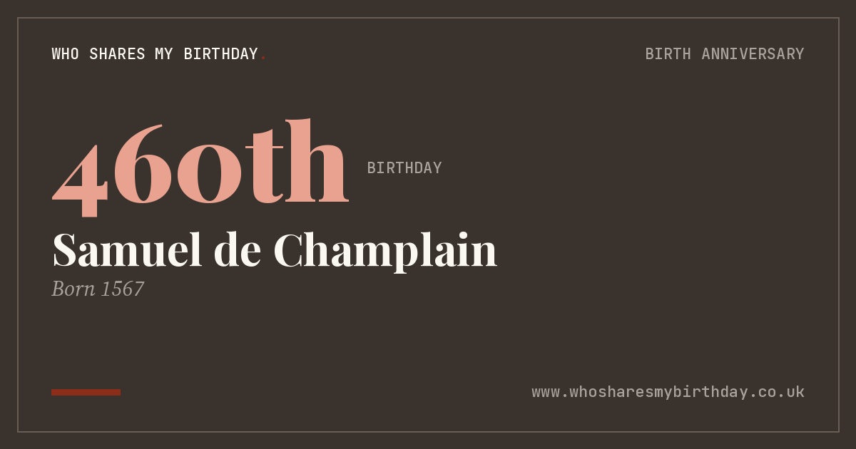 Samuel de Champlain
