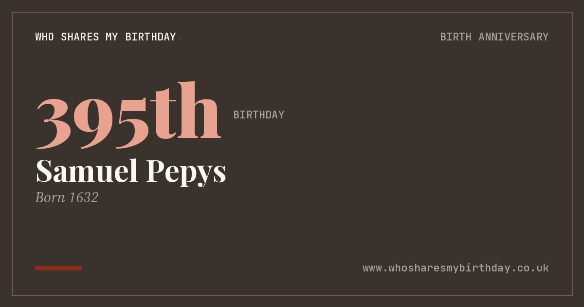 Samuel Pepys