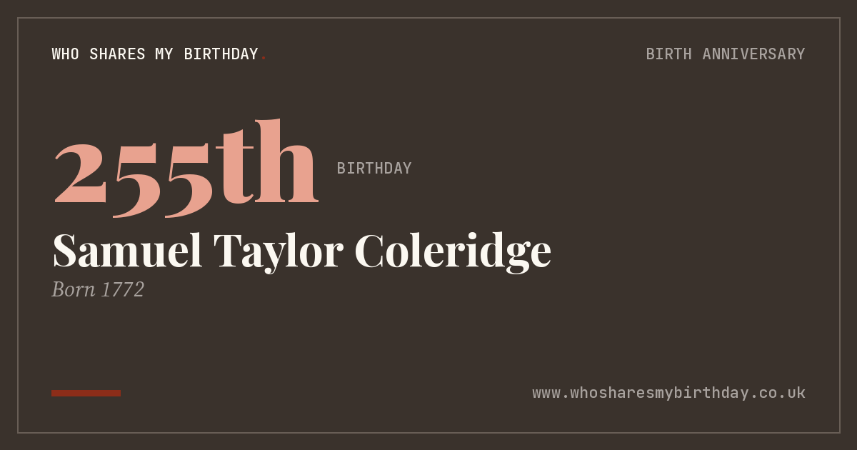 Samuel Taylor Coleridge
