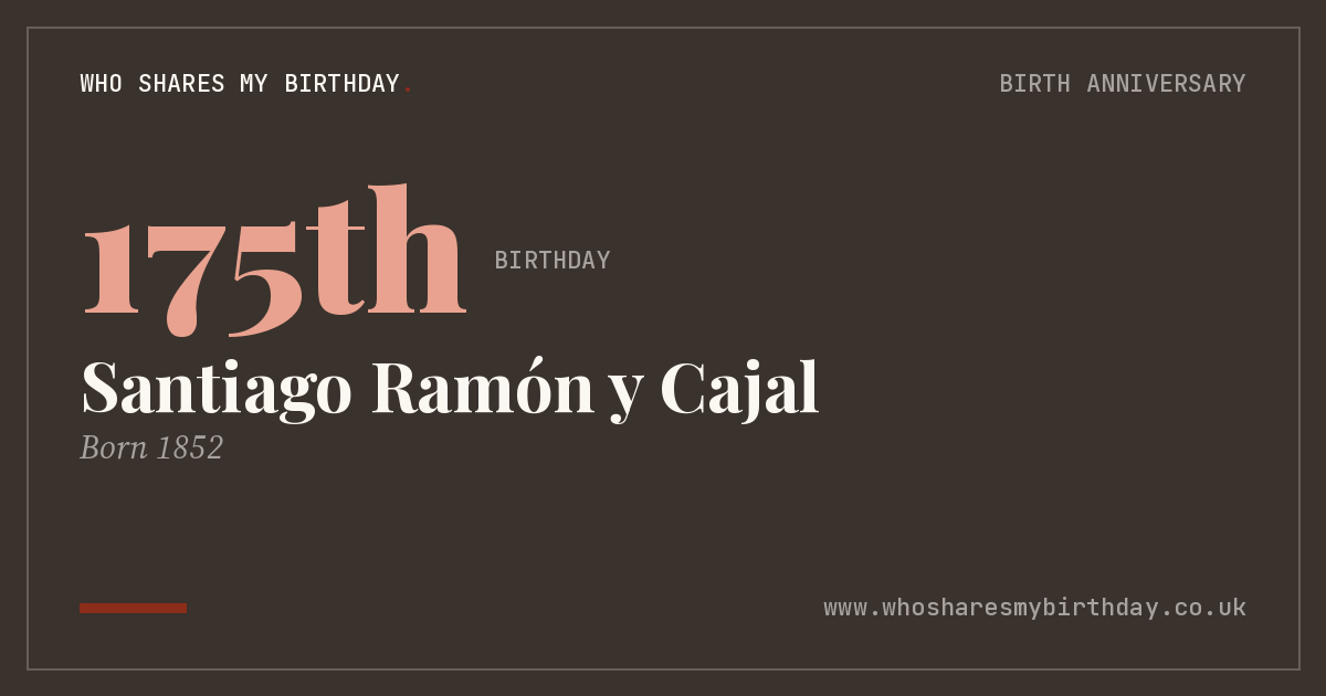 Santiago Ramón y Cajal