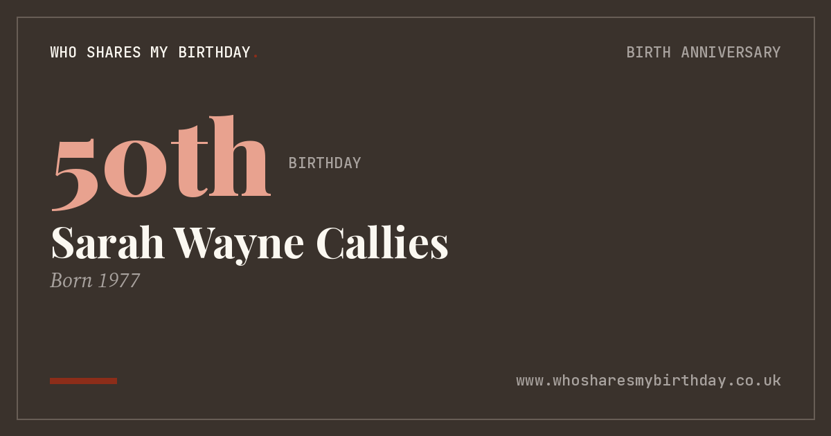 Sarah Wayne Callies