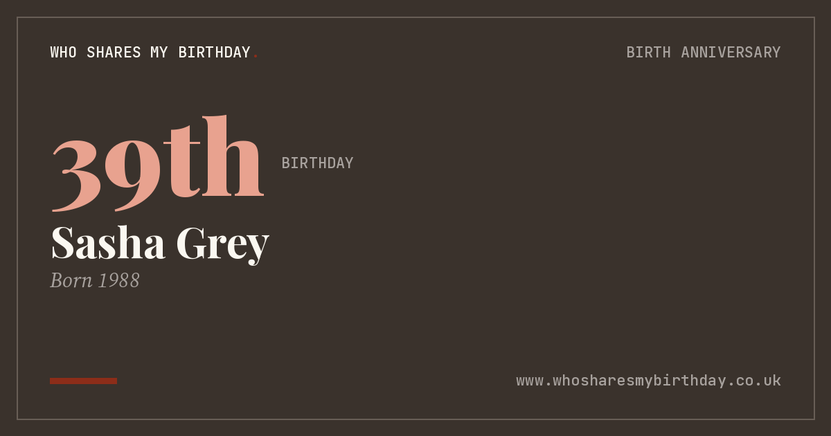 Sasha Grey