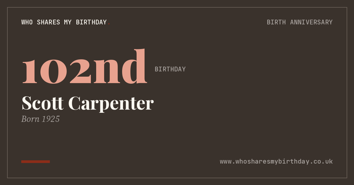 Scott Carpenter