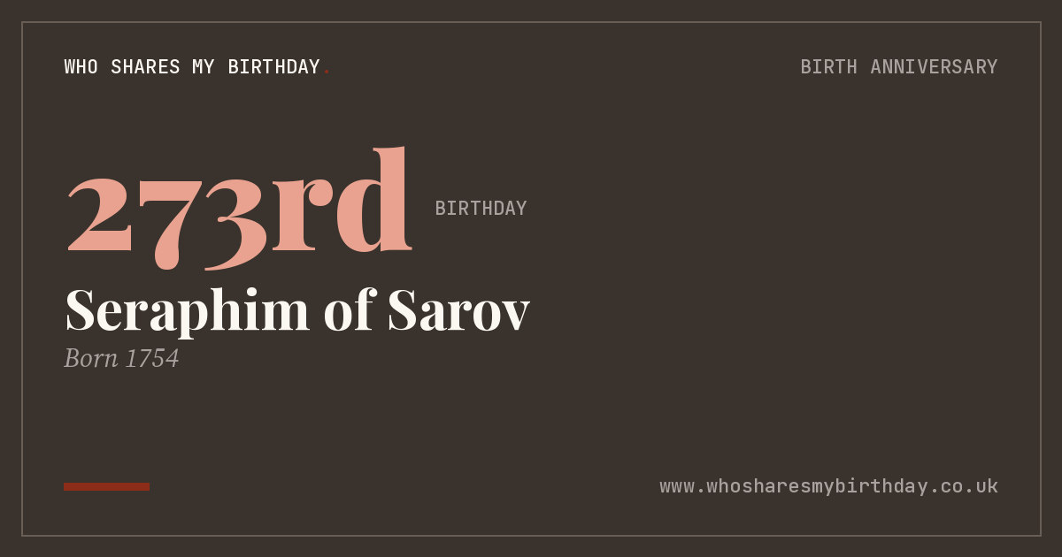 Seraphim of Sarov