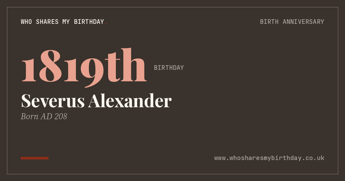Severus Alexander