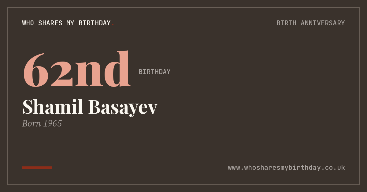 Shamil Basayev