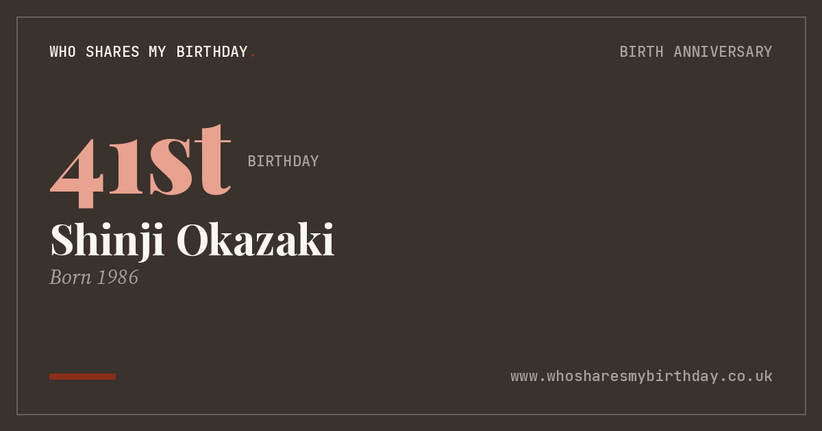 Shinji Okazaki
