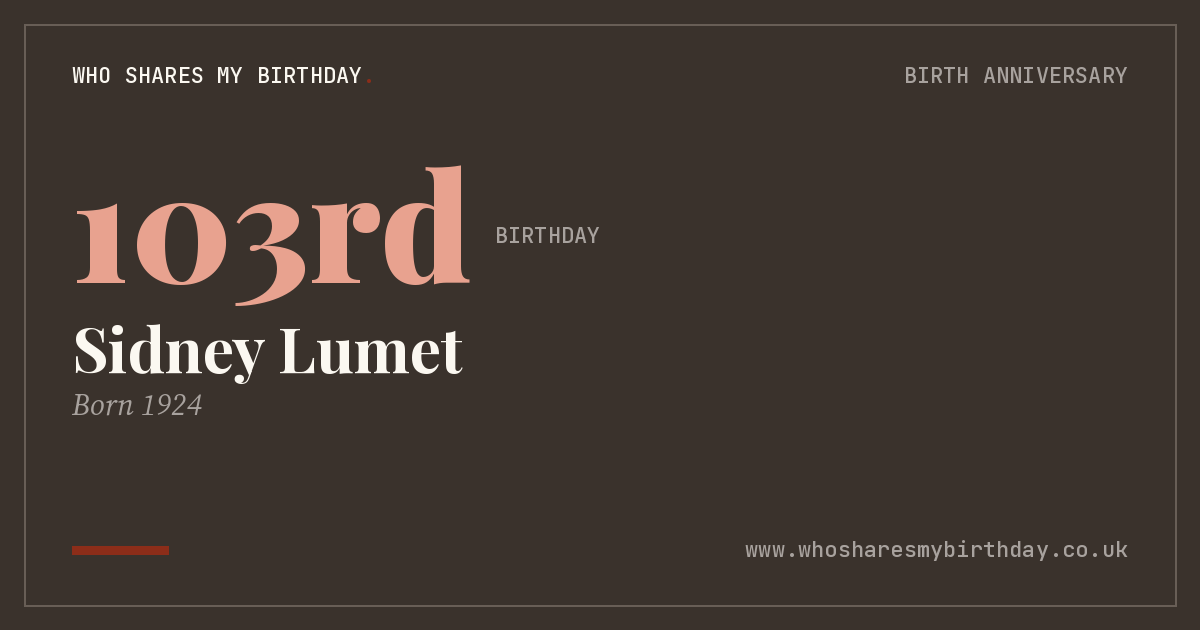 Sidney Lumet