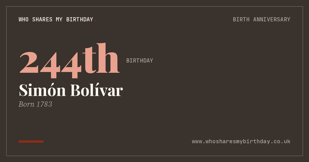 Simón Bolívar