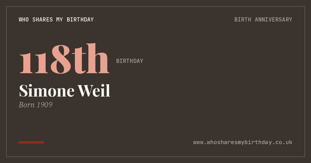 Simone Weil