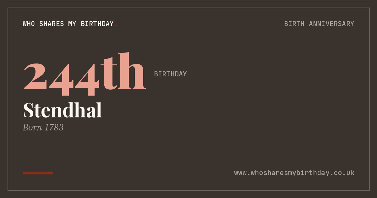 Stendhal