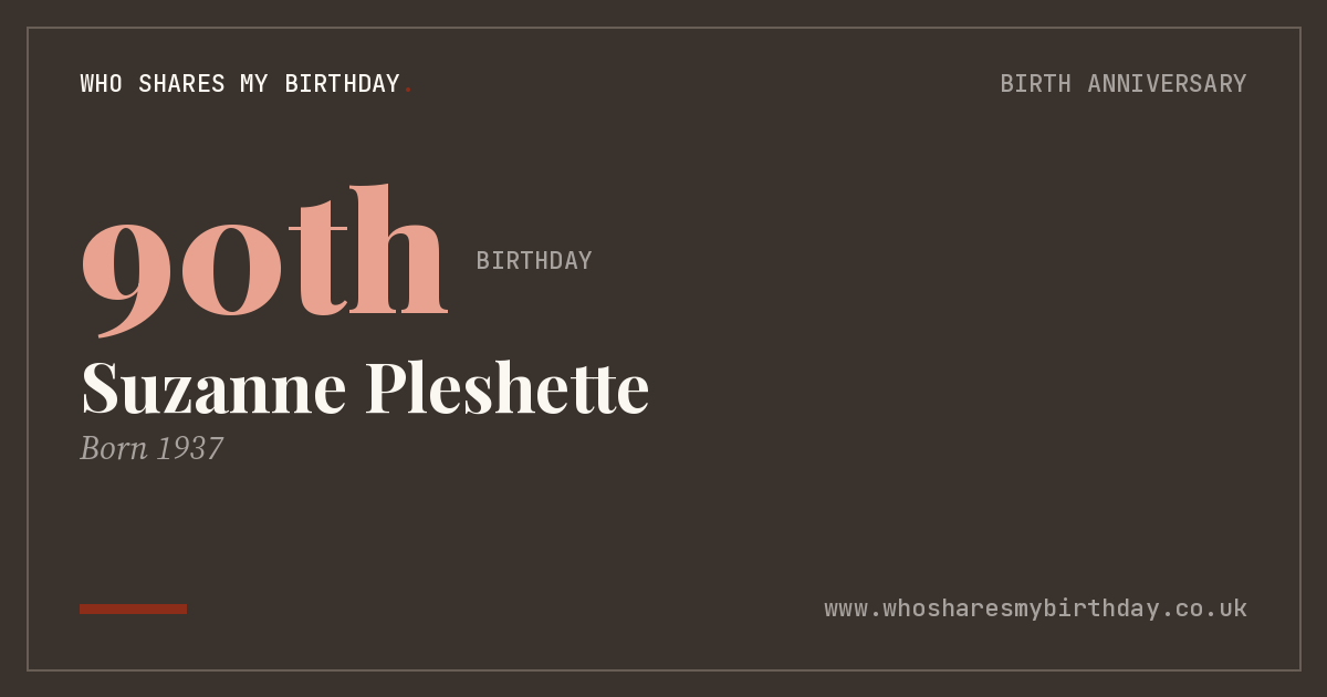 Suzanne Pleshette