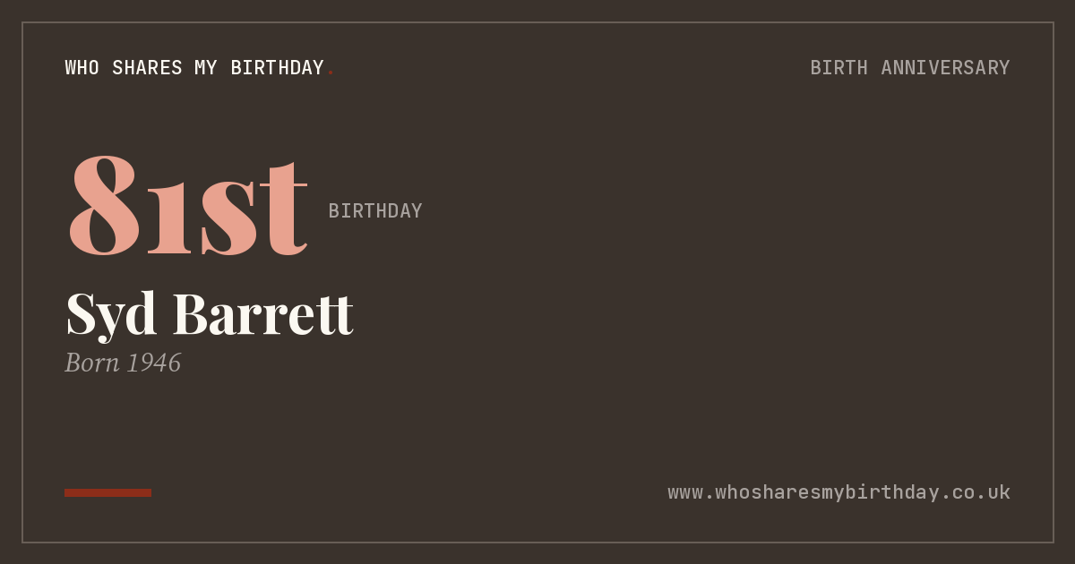 Syd Barrett
