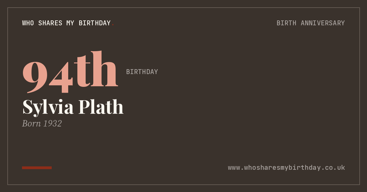 Sylvia Plath