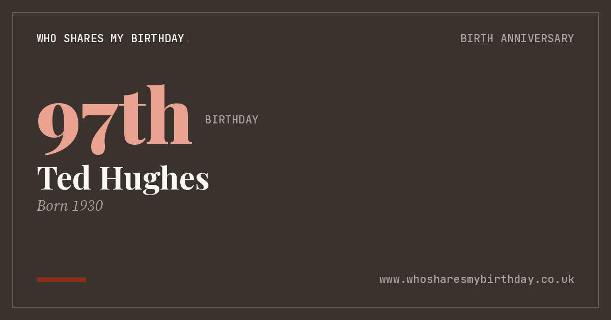Ted Hughes