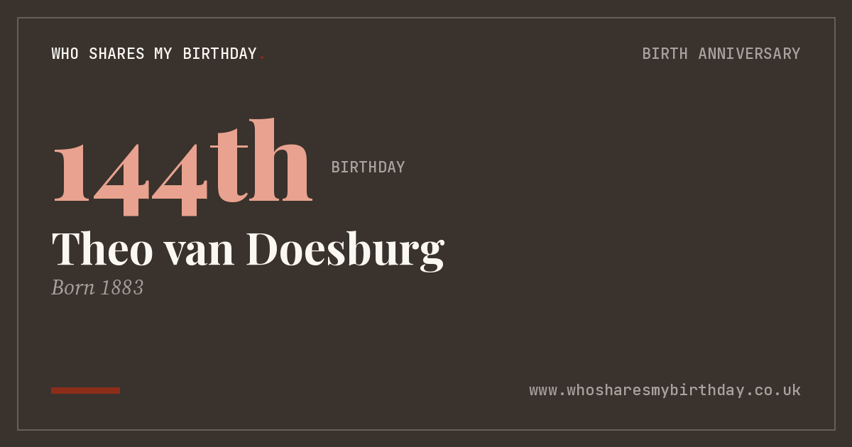 Theo van Doesburg