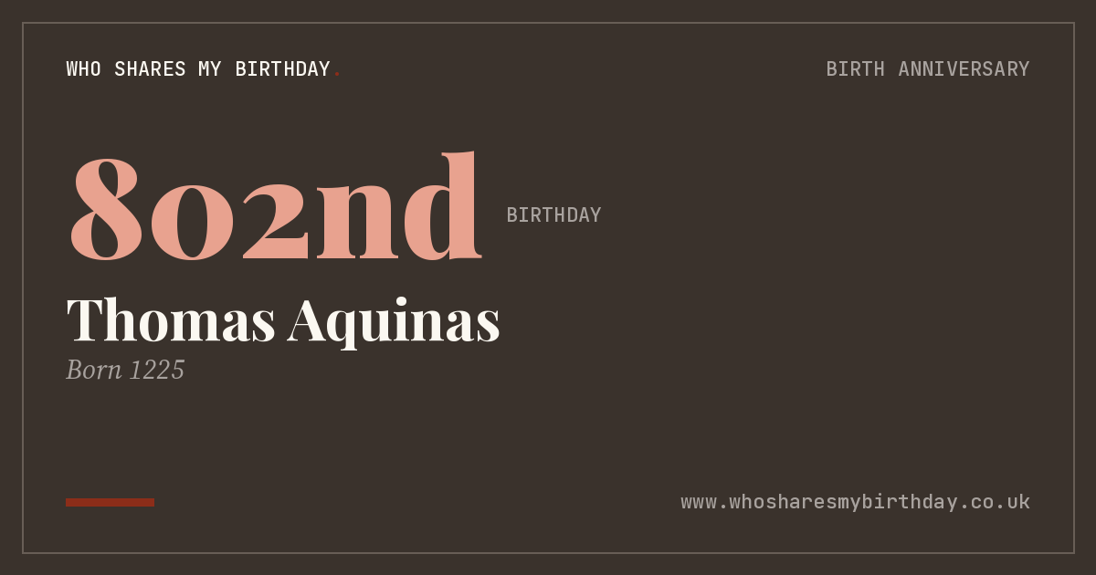 Thomas Aquinas