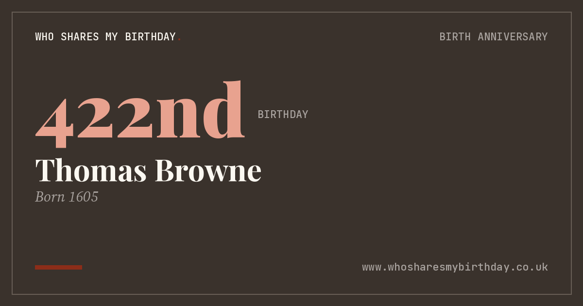 Thomas Browne