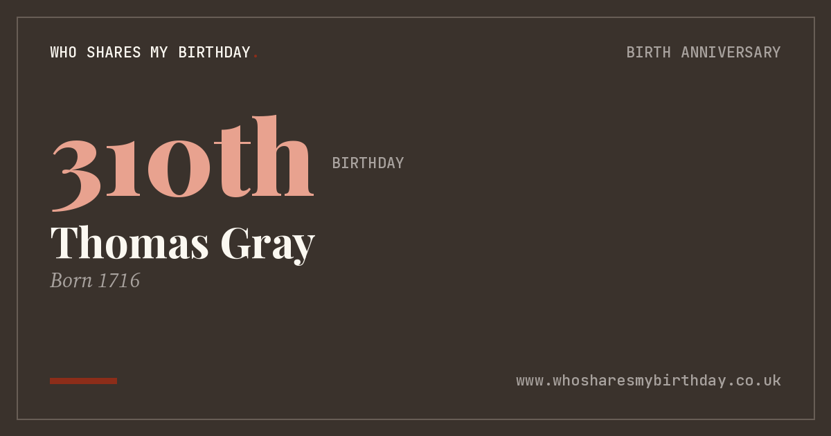 Thomas Gray