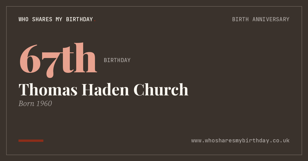 Thomas Haden Church