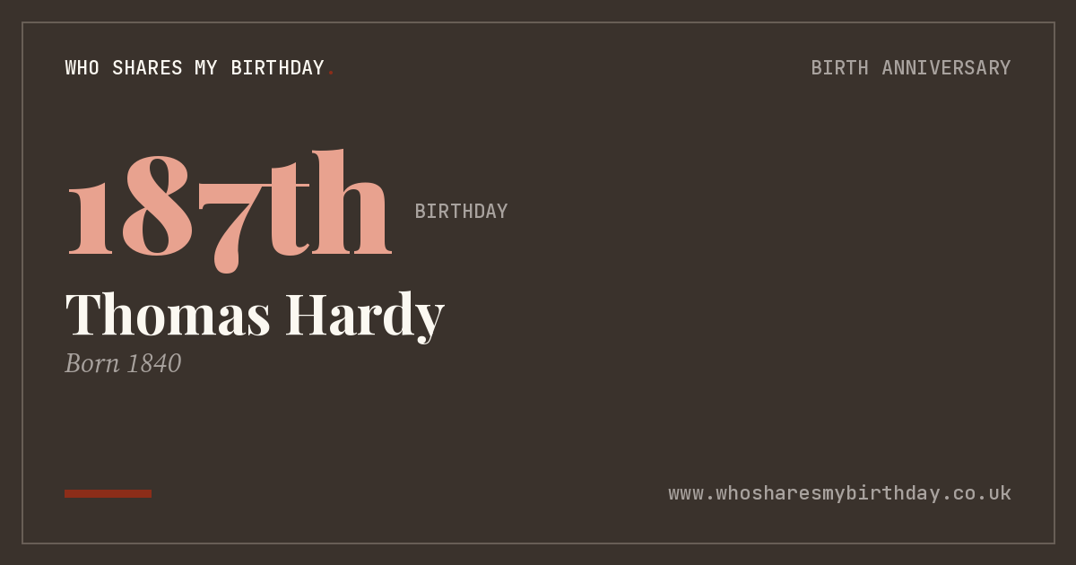 Thomas Hardy