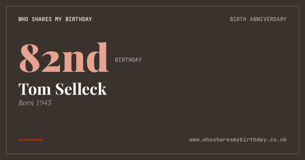 Tom Selleck