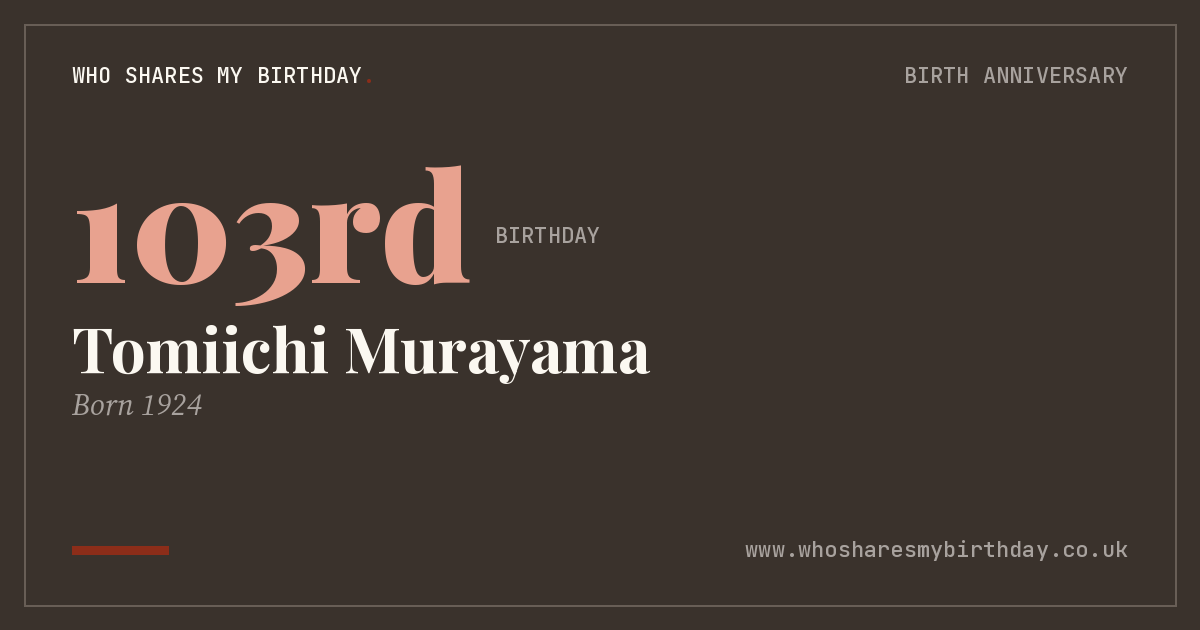 Tomiichi Murayama