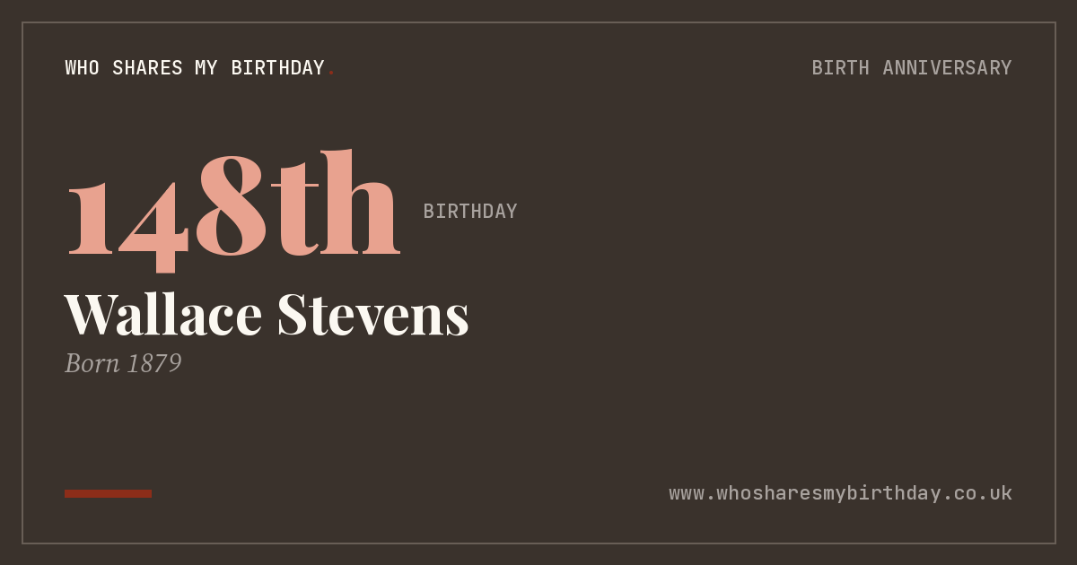 Wallace Stevens