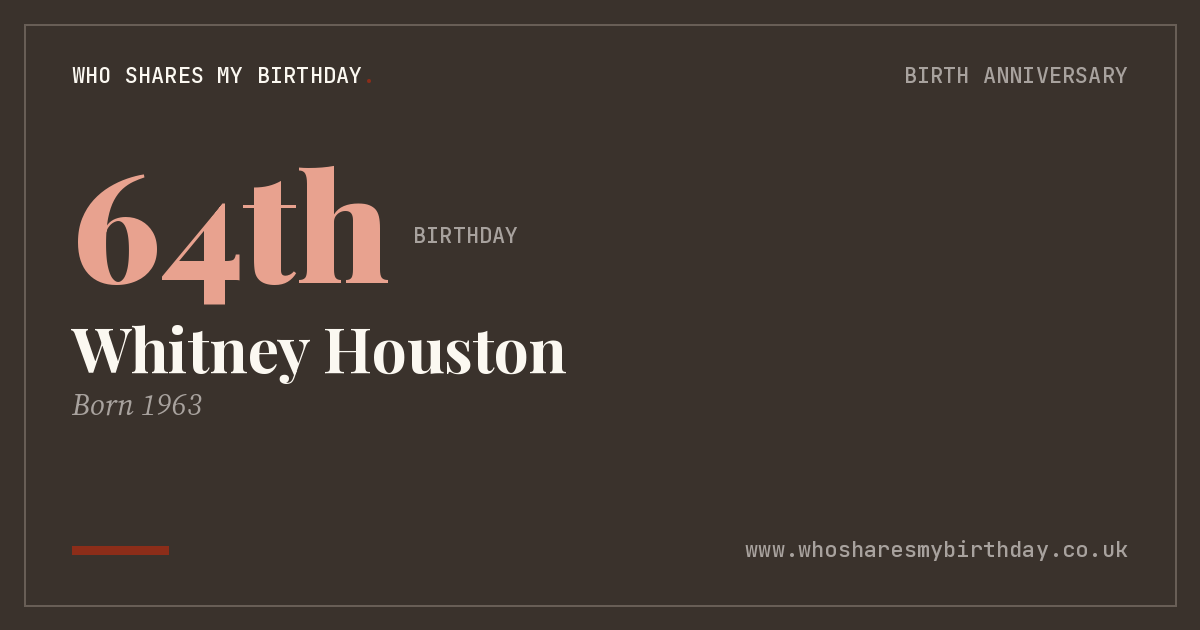 Whitney Houston