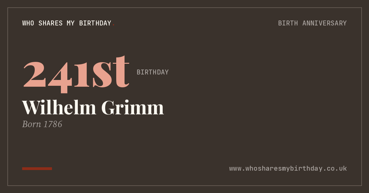 Wilhelm Grimm
