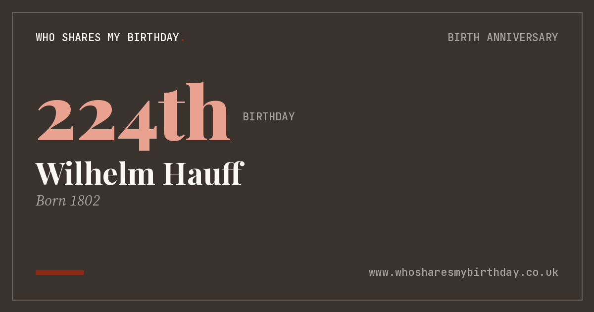 Wilhelm Hauff