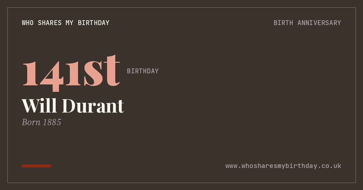 Will Durant
