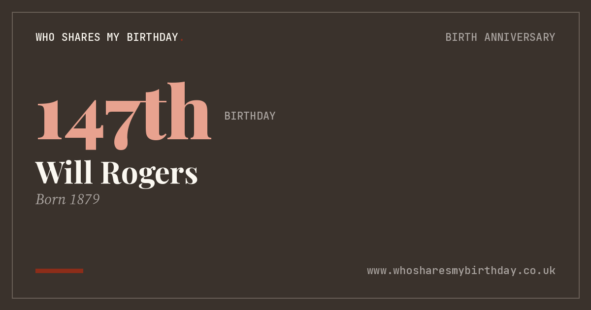 Will Rogers