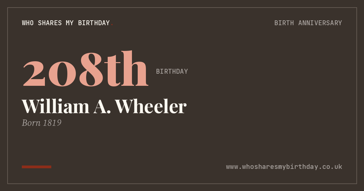 William A. Wheeler