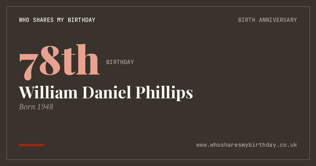 William Daniel Phillips