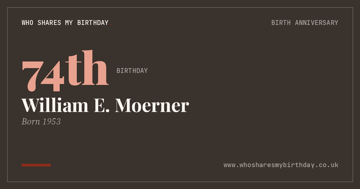 William E. Moerner