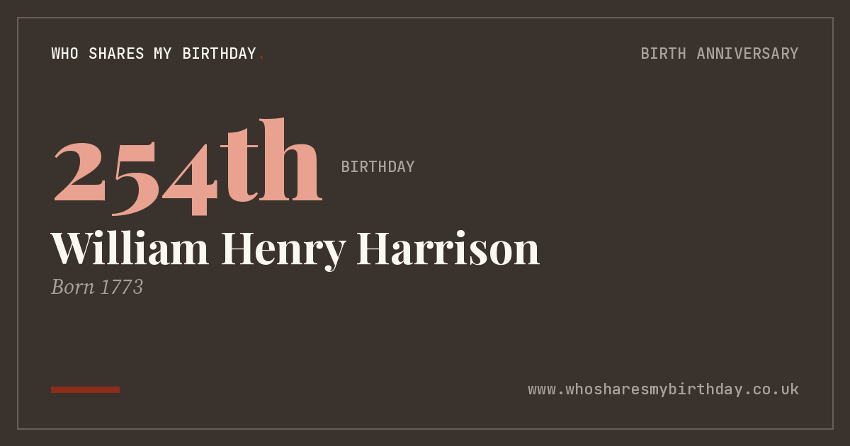 William Henry Harrison