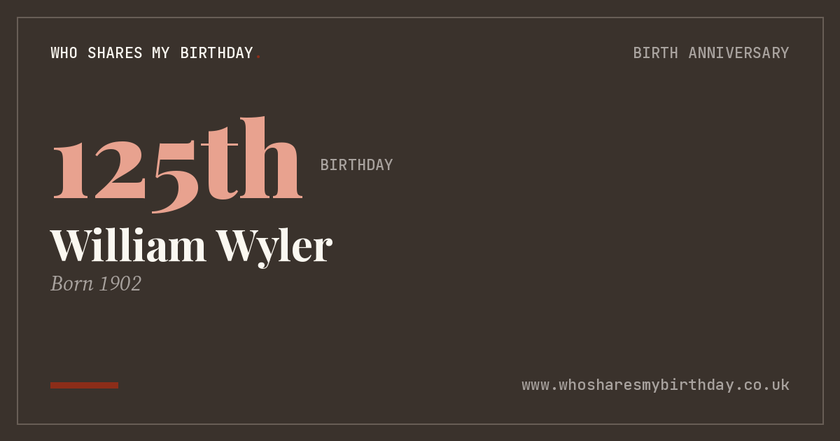 William Wyler