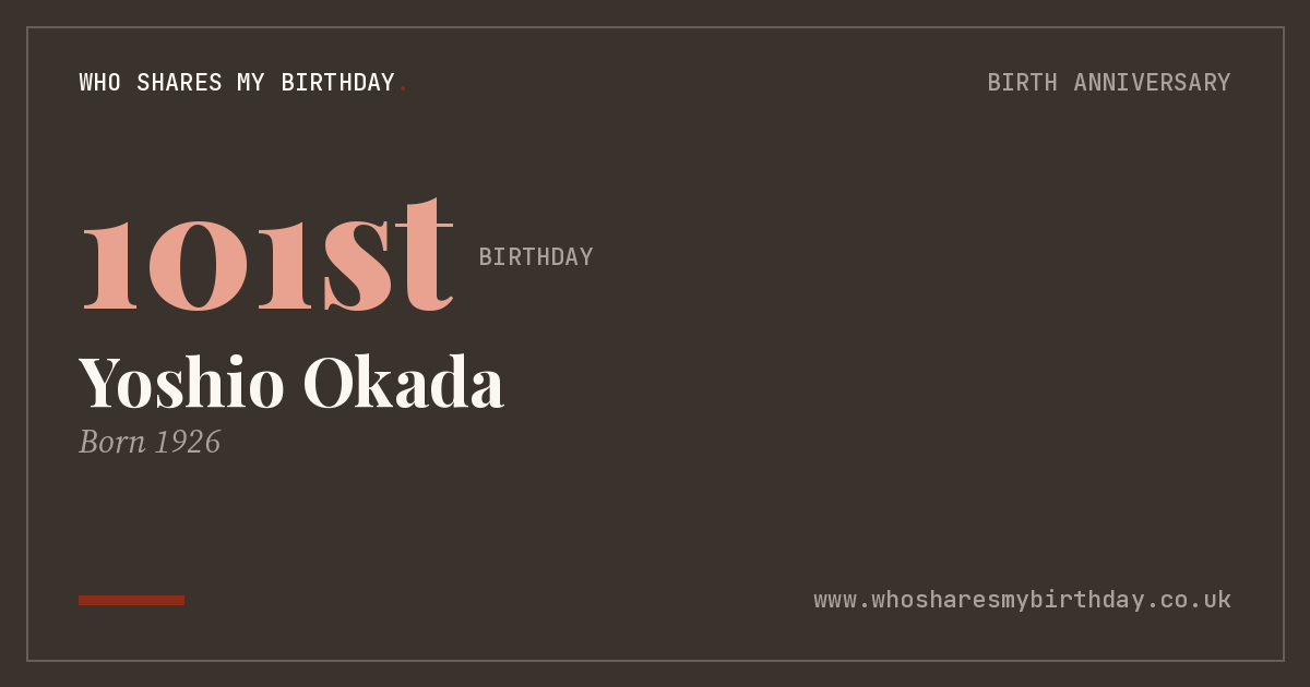 Yoshio Okada