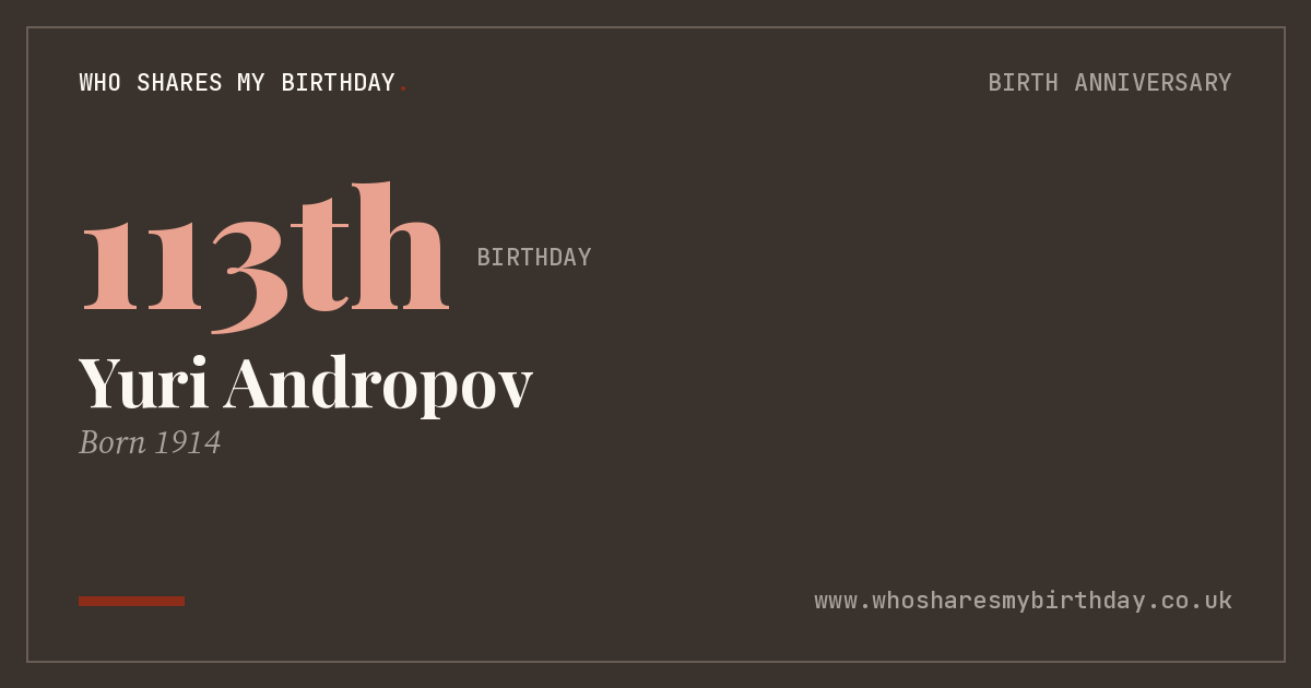 Yuri Andropov