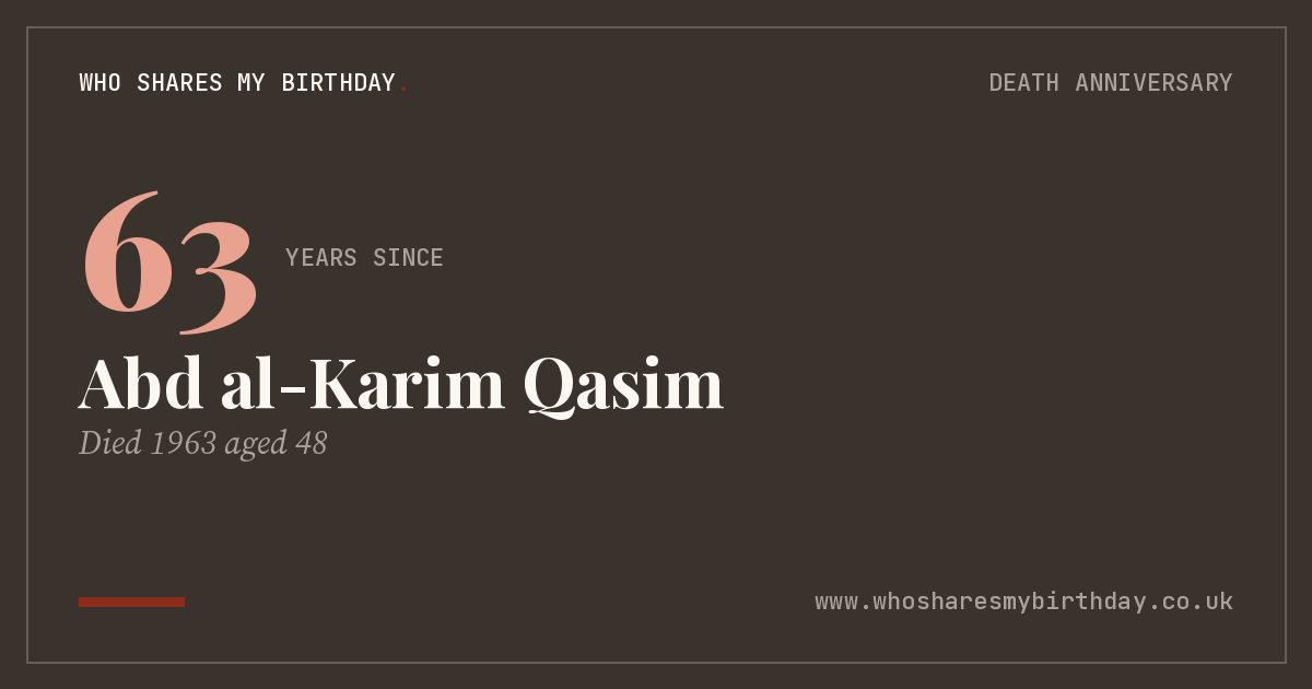 Abd al-Karim Qasim