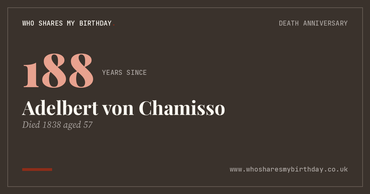 Adelbert von Chamisso