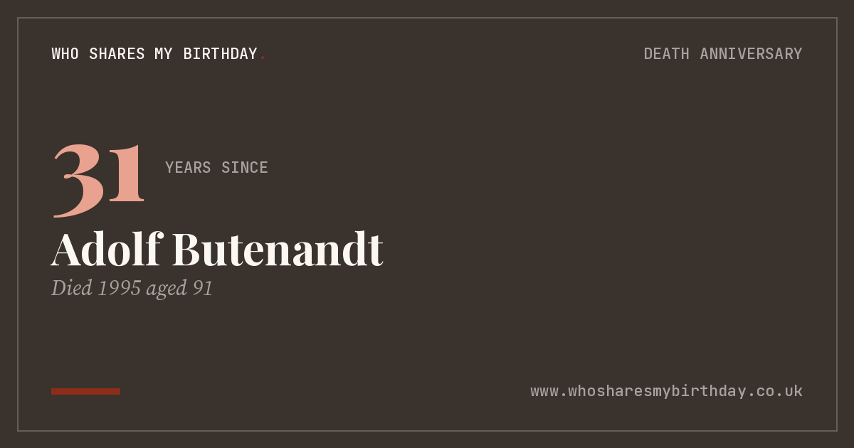 Adolf Butenandt
