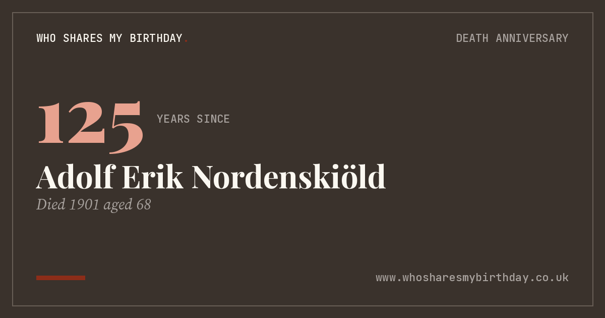 Adolf Erik Nordenskiöld
